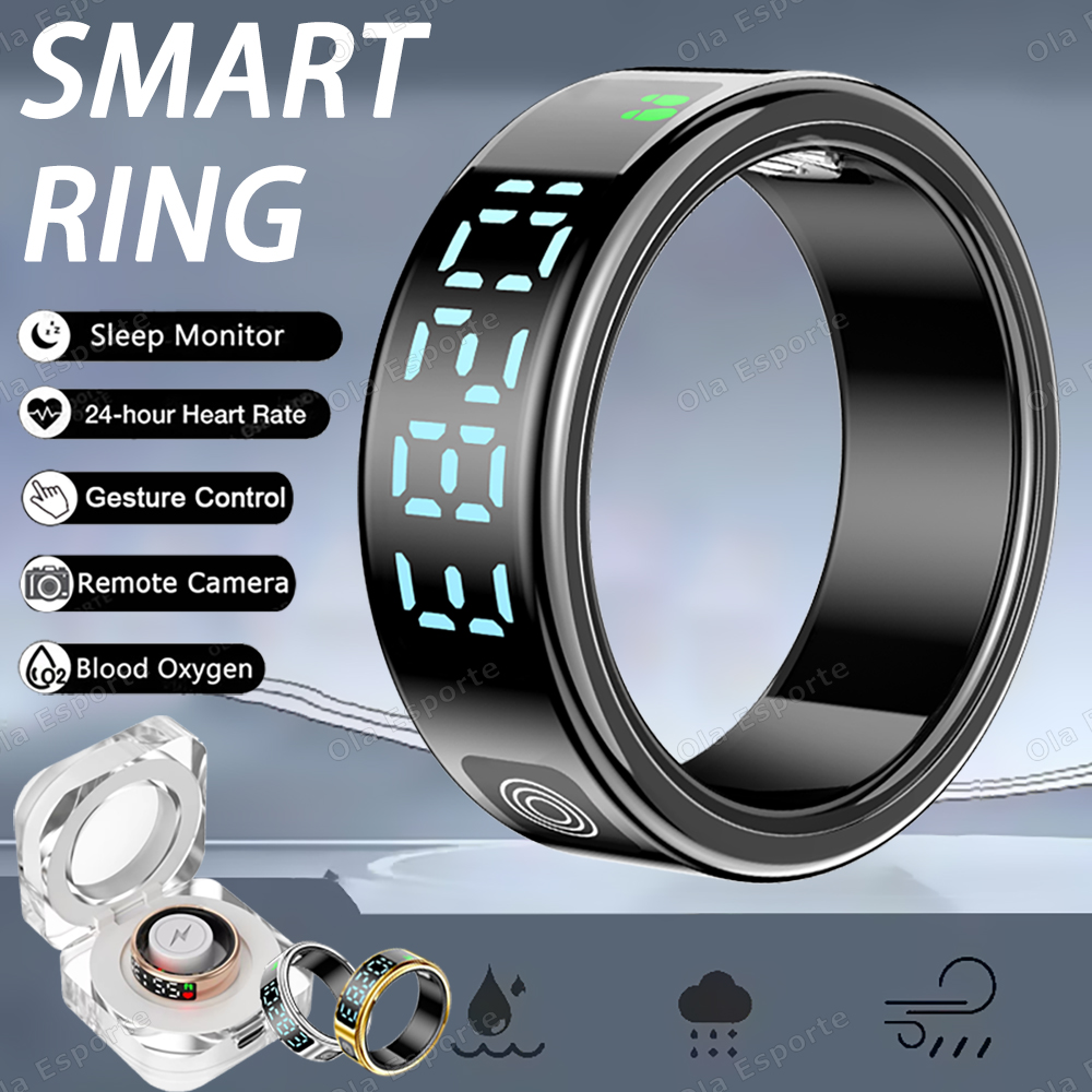 Men'S Accessories Display - Cincin Pintar SR08 dengan Kotak Pengisi