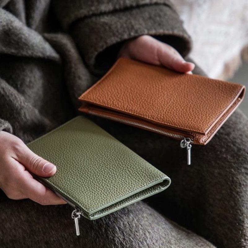 Men'S Accessories Wallet - Dompet Paspor Kulit Anti Air, Tempat