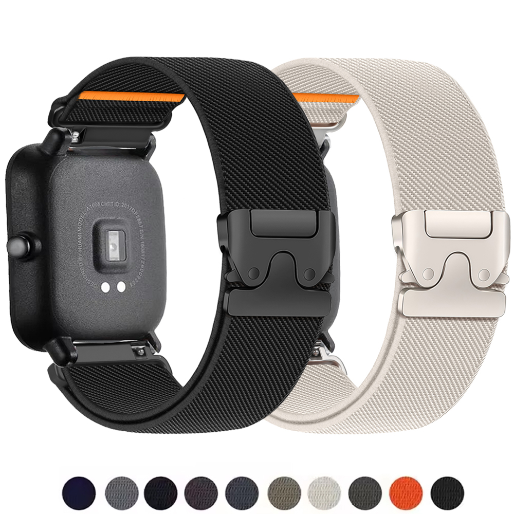 Men Accessories Website - Tali 20Mm/22Mm untuk Amazfit GTS 4/2/2e/3/GTS2