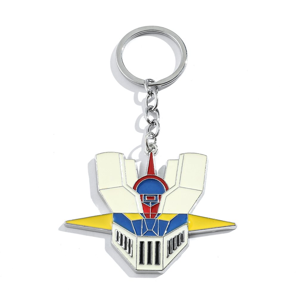Men Accessories Pendant - Gantungan Kunci Logo Robot Prajurit Kartun