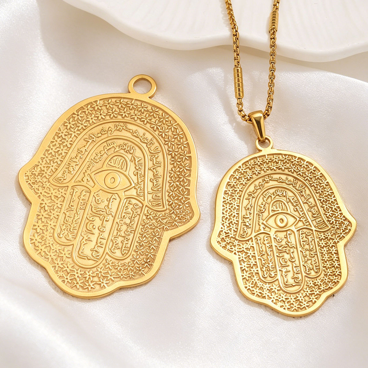 Men Accessories Evil Eye - 5Pcs Liontin Hamsa Tangan dan Mata