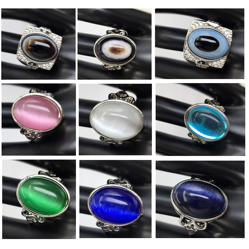 Men Accessories Evil Eye - Cincin Mata Kucing Mata Jahat Kreatif