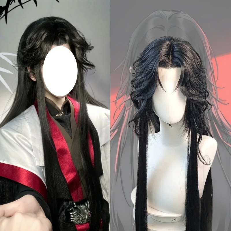 Men Accessories For Suit - Wig Kustom Anime The Scum Villain's