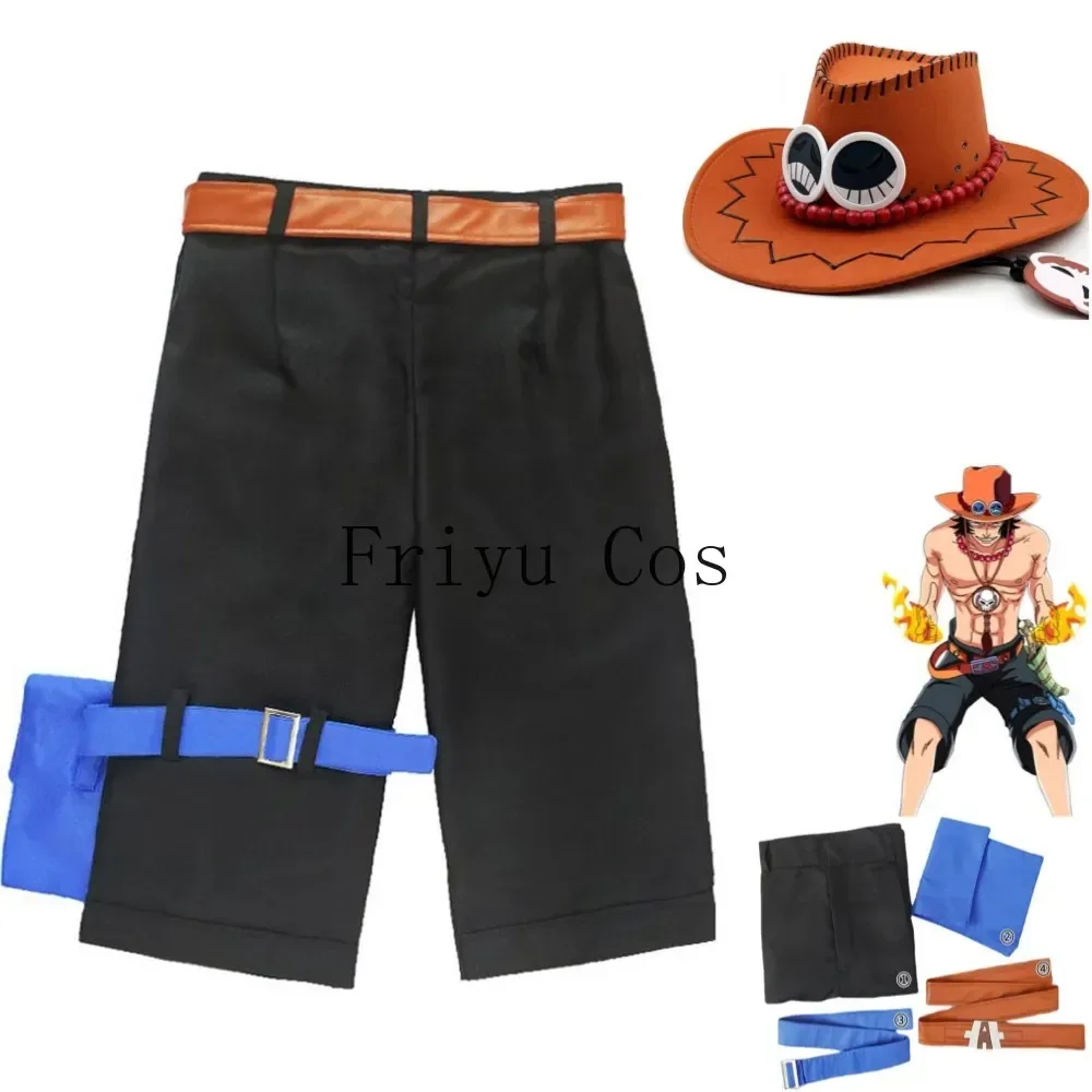 Men Accessories For Suit - Kostum Cosplay Anime Portgas·D· Ace Bajak