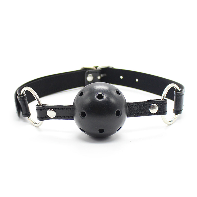 Men'S Accessories Trending - Mainan Seks BDSM Kulit Penutup Mulut