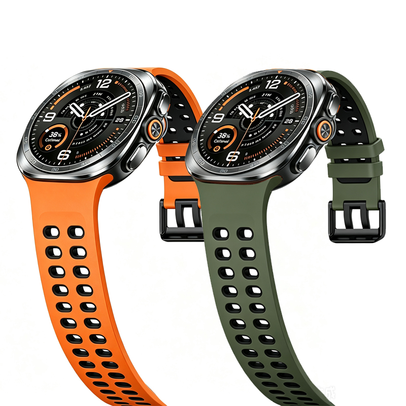 Men Accessories Website - Tali Silikon Bernapas untuk Jam Tangan