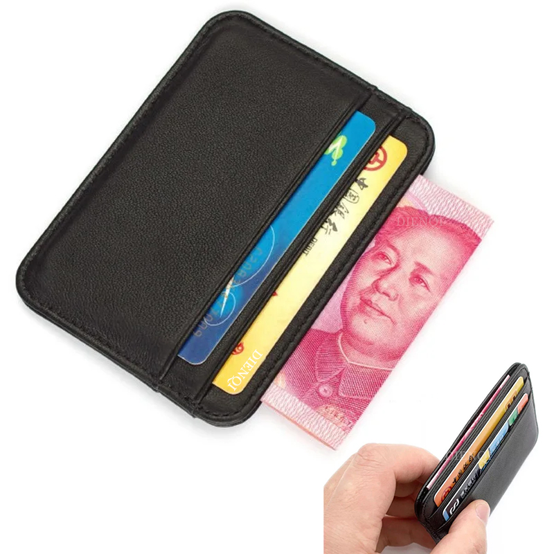 Men'S Accessories Wallet - Dompet Kartu Kulit Asli Pria, Tempat