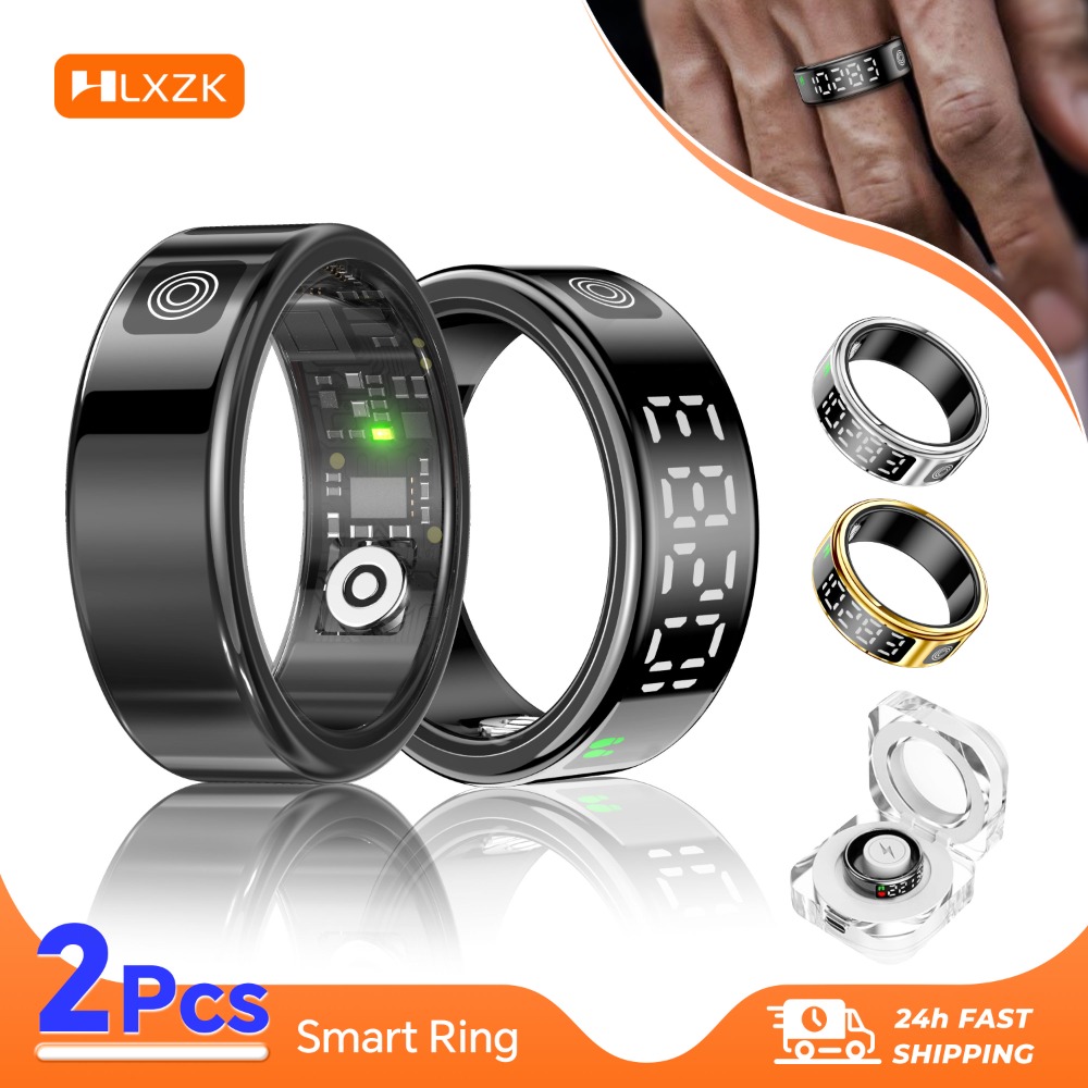 Men'S Accessories Display - 2 Set Cincin Pintar Bluetooth Layar