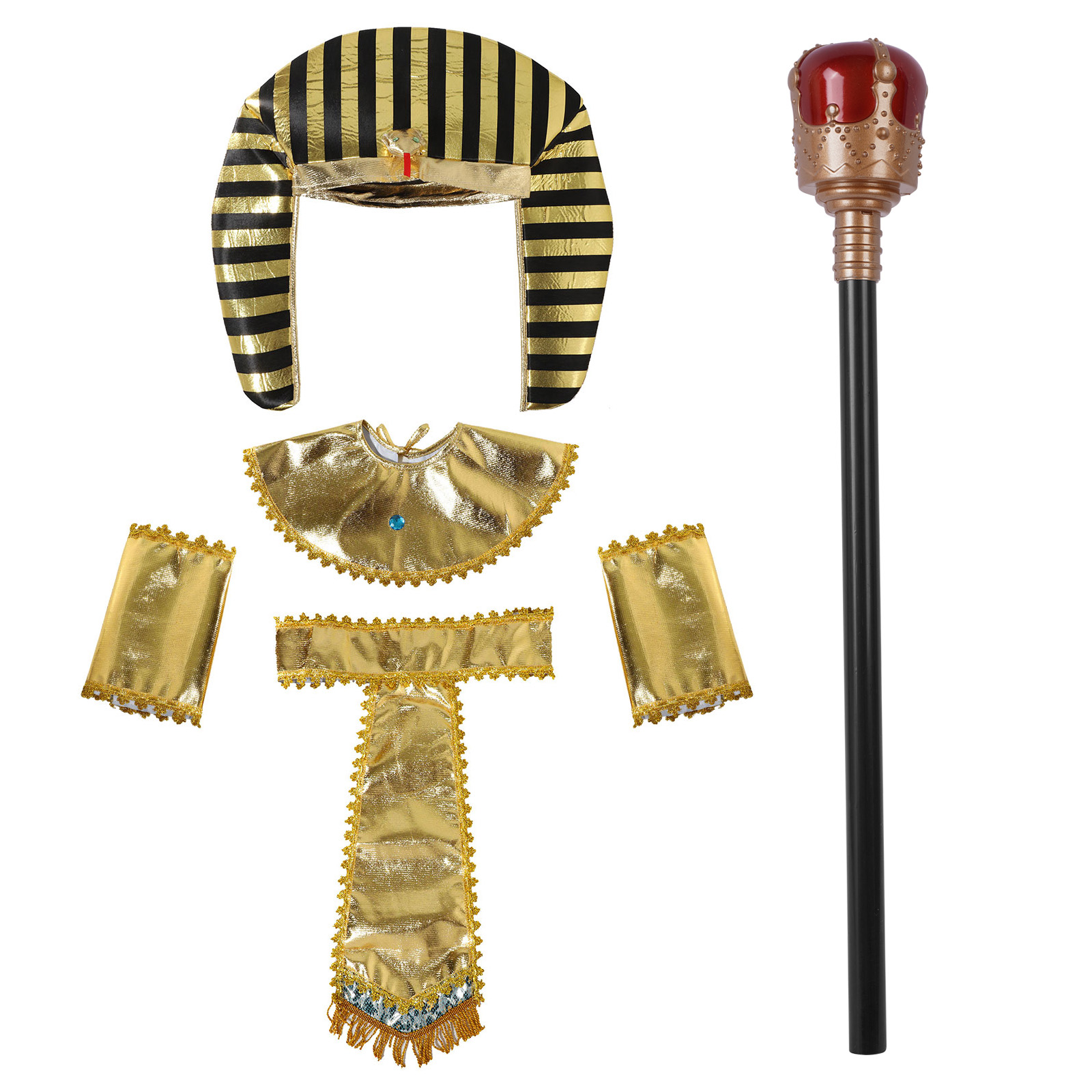 Men Accessories Egypt - Masquerade Wanita Pria Cosplay Mesir Raja
