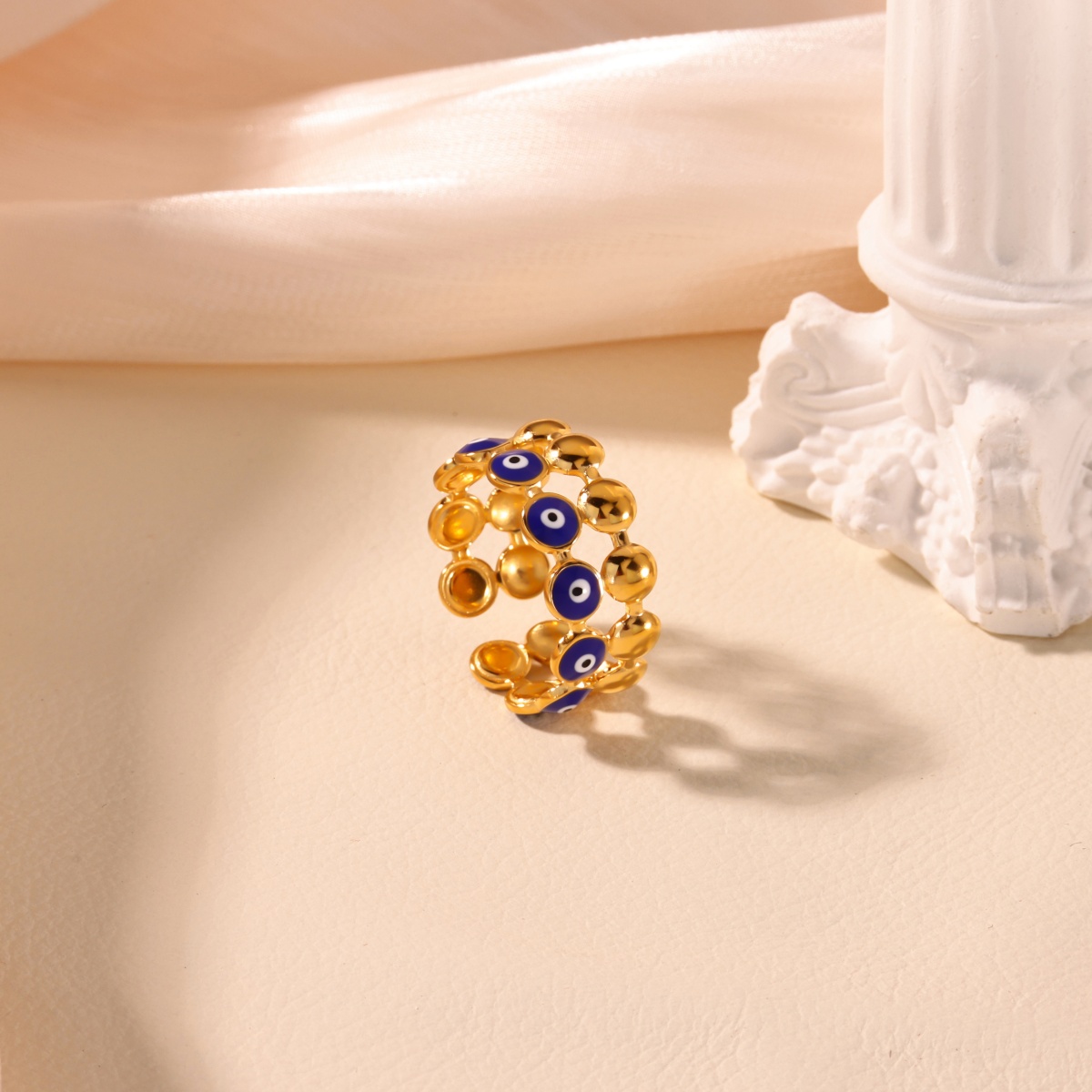 Cincin Mata Jahat Biru Turki V - Men Accessories Evil Eye ulasan dan harga