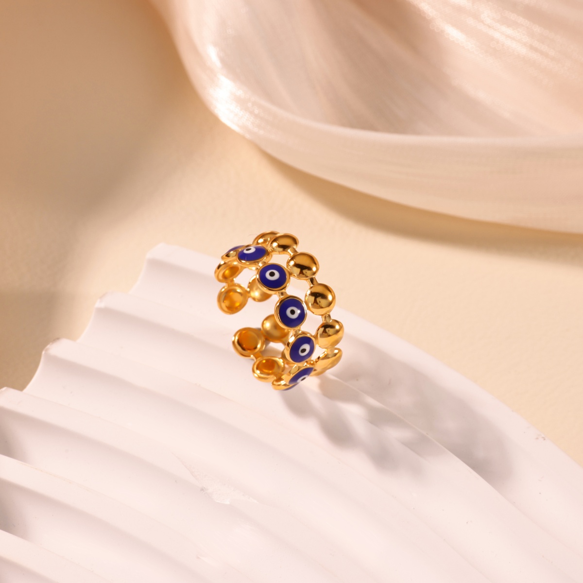 Cincin Mata Jahat Biru Turki V - Men Accessories Evil Eye ulasan dan harga