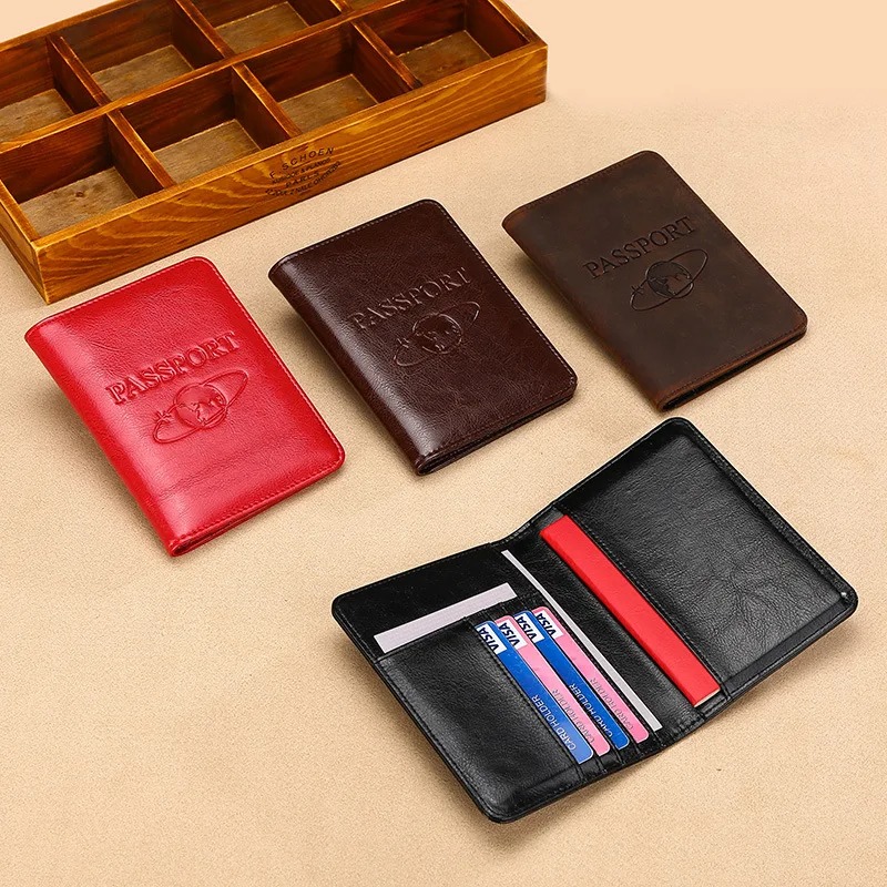 Sampul Paspor Kulit Asli Unise - Men'S Accessories Wallet ulasan dan harga