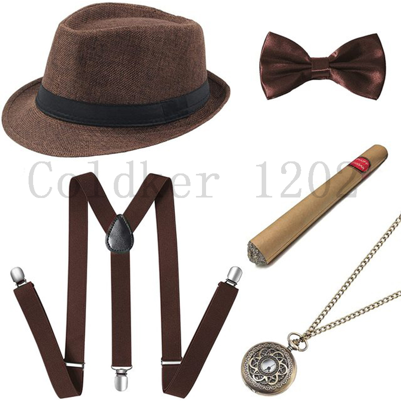 Gratis Pengiriman Halloween 19 - Men'S Accessories In The 1920S ulasan dan harga