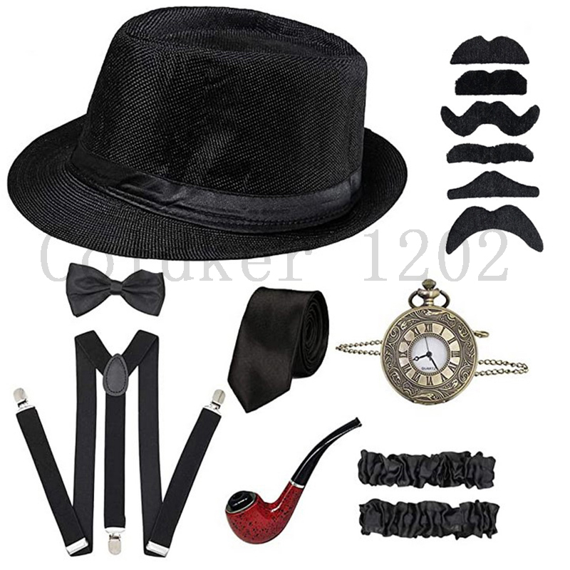 Gratis Pengiriman Halloween 19 - Men'S Accessories In The 1920S ulasan dan harga