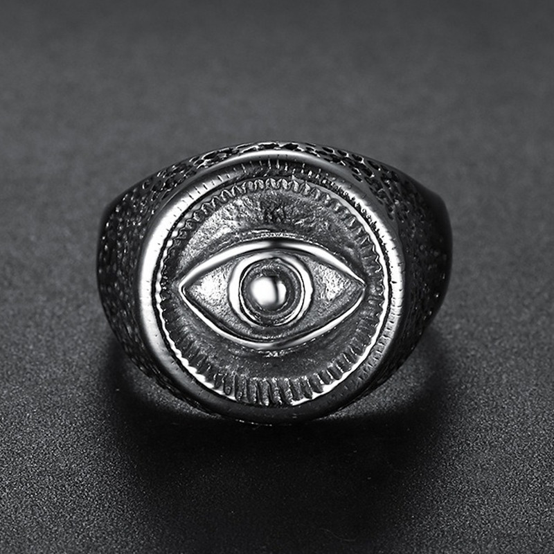 Cincin Baja Tahan Karat Ukiran - Men Accessories Egypt ulasan dan harga