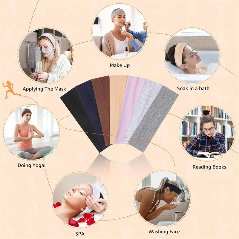 7 Pak Ikat Kepala Olahraga Ela - Men'S Yoga Accessories ulasan dan harga
