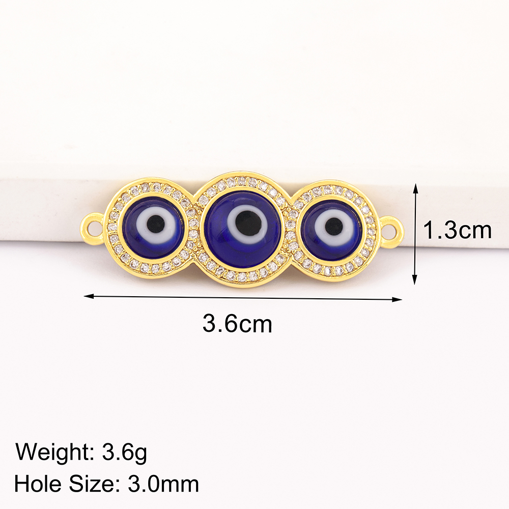 Liontin Kacang Mata Iblis Bent - Men Accessories Evil Eye ulasan dan harga
