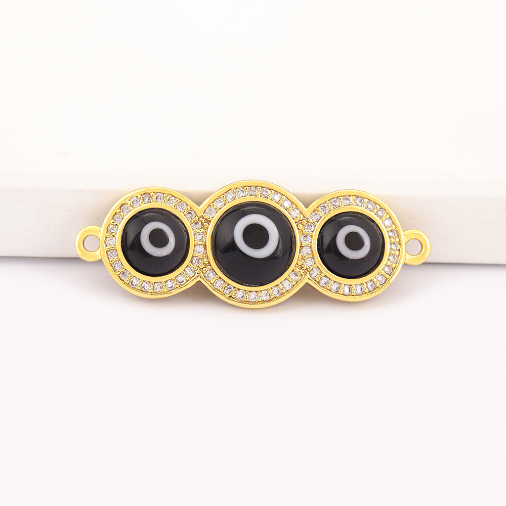 Liontin Kacang Mata Iblis Bent - Men Accessories Evil Eye ulasan dan harga
