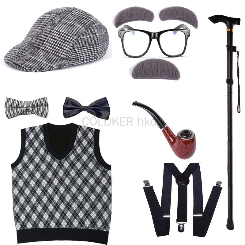 Set Aksesoris Kostum Orang Tua - Men'S Accessories In The 1920S ulasan dan harga
