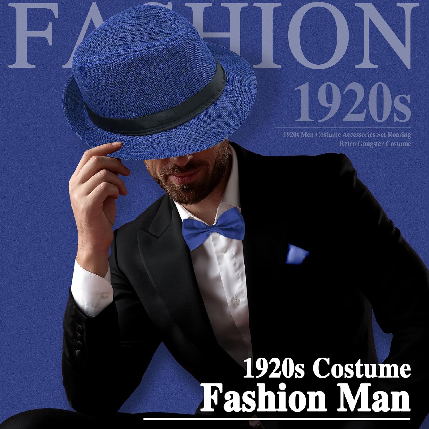 Set Aksesori Cosplay Halloween - Men'S Accessories In The 1920S ulasan dan harga