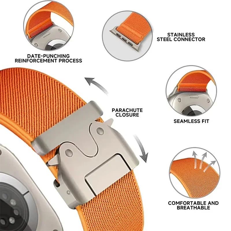 Tali Nilon untuk Apple Watch B - Men Accessories Website ulasan dan harga
