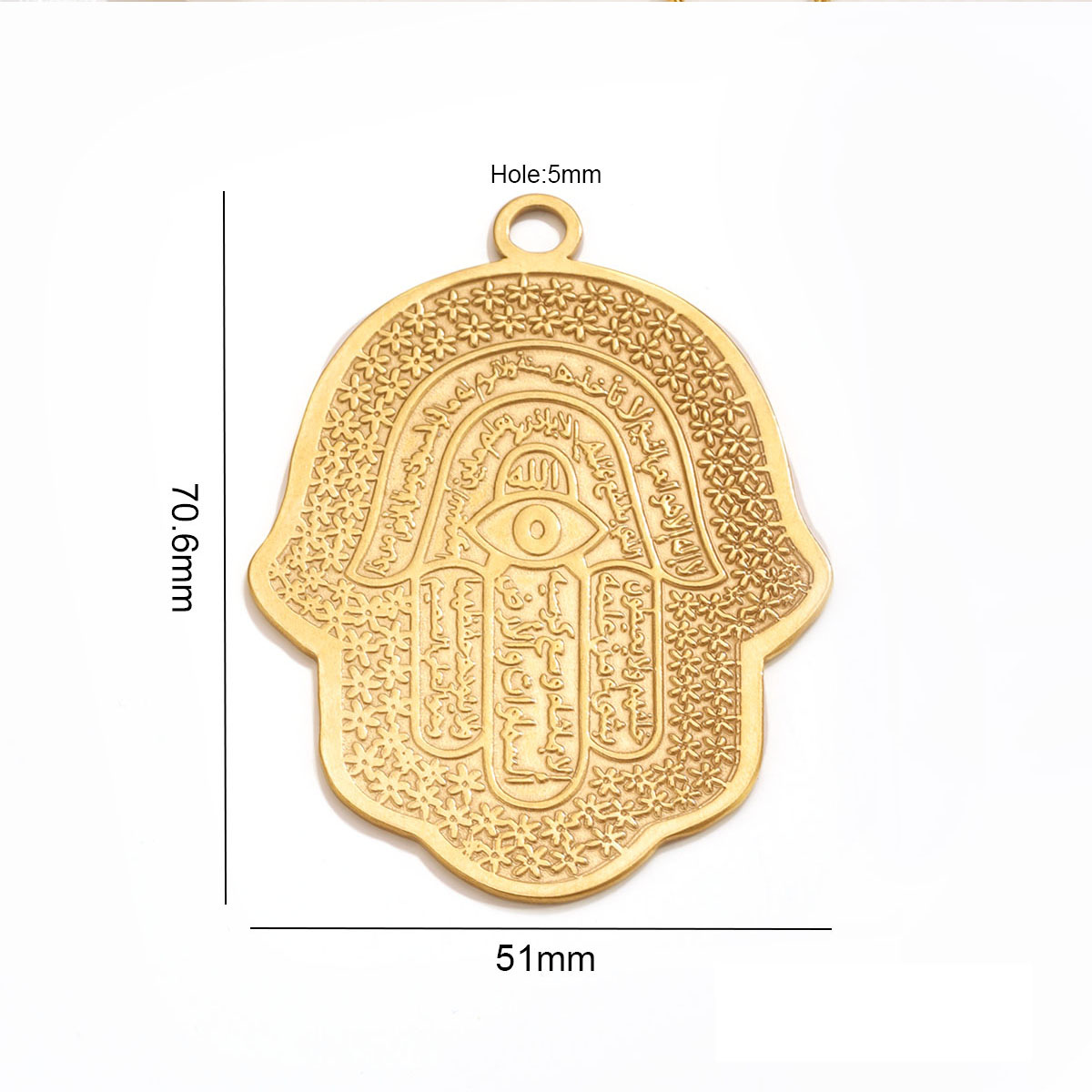 5Pcs Liontin Hamsa Tangan dan  - Men Accessories Evil Eye ulasan dan harga