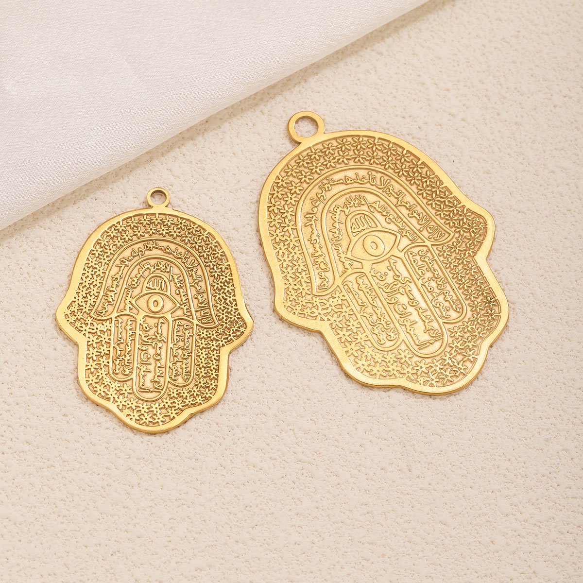 5Pcs Liontin Hamsa Tangan dan  - Men Accessories Evil Eye ulasan dan harga