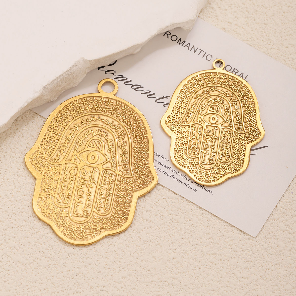 5Pcs Liontin Hamsa Tangan dan  - Men Accessories Evil Eye ulasan dan harga