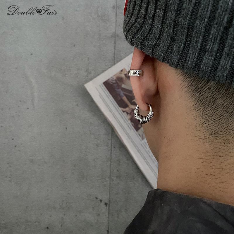 1 buah anting-anting lingkaran - Men'S Accessories Trending ulasan dan harga