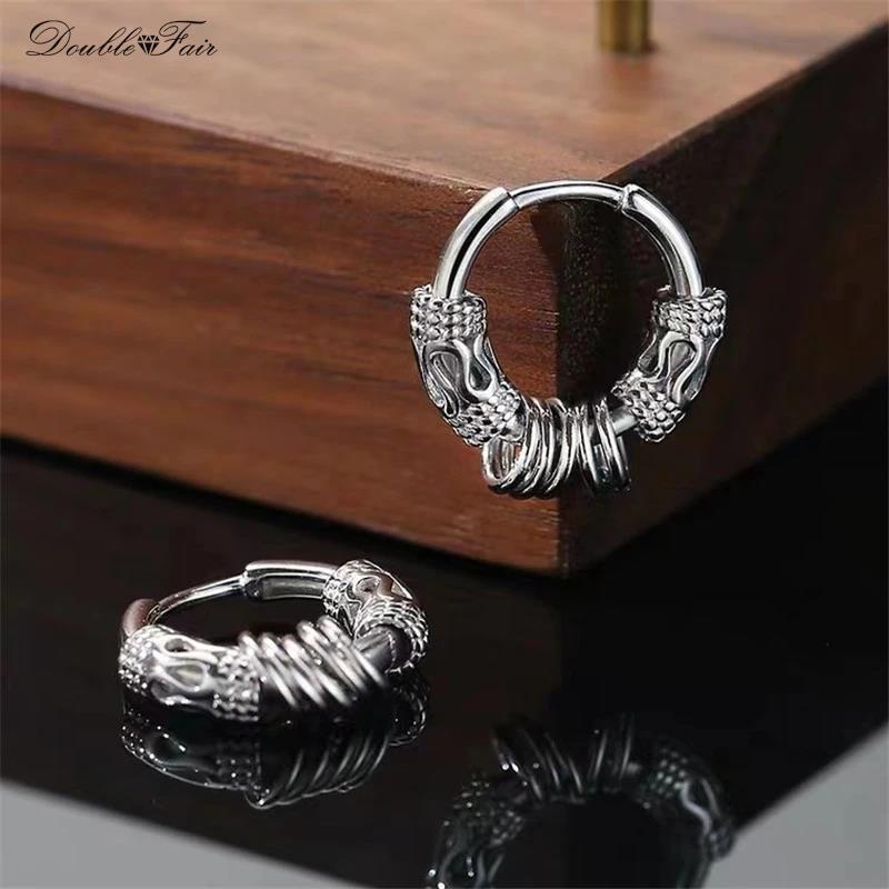 1 buah anting-anting lingkaran - Men'S Accessories Trending ulasan dan harga