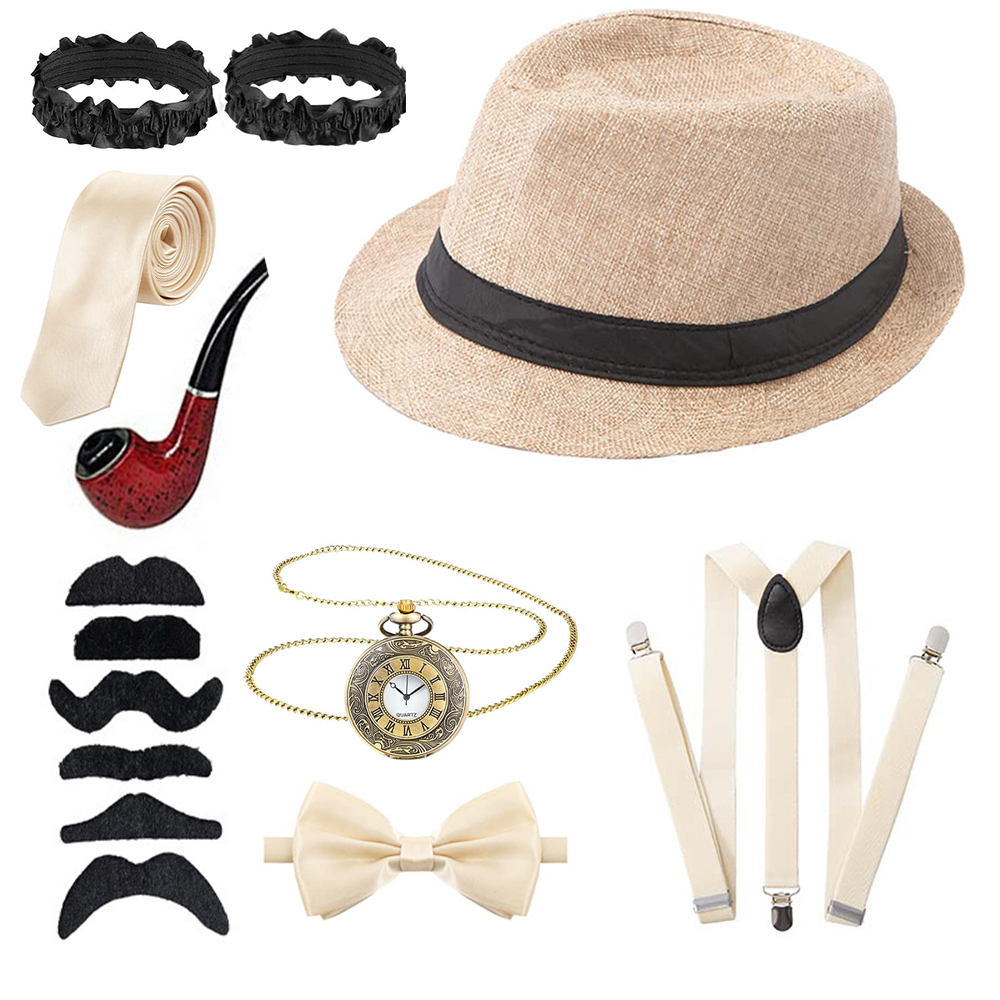 1920s Aksesori kostum pria Set - Men'S Accessories In The 1920S ulasan dan harga