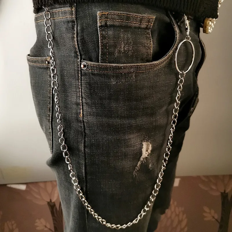 Sabuk Rantai Logam Punk dengan - Men'S Accessories Wallet ulasan dan harga