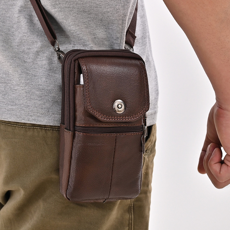 Tas kurir pria, tas kulit sapi - Men'S Accessories Wallet ulasan dan harga