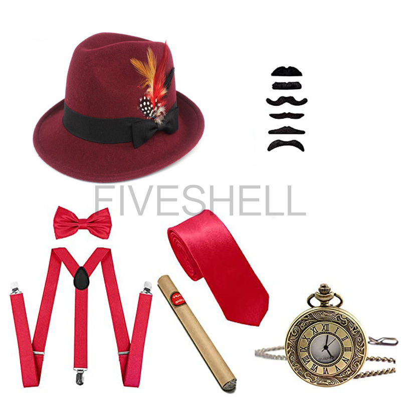 Aksesori kostum Gangster Gatsb - Men'S Accessories In The 1920S ulasan dan harga
