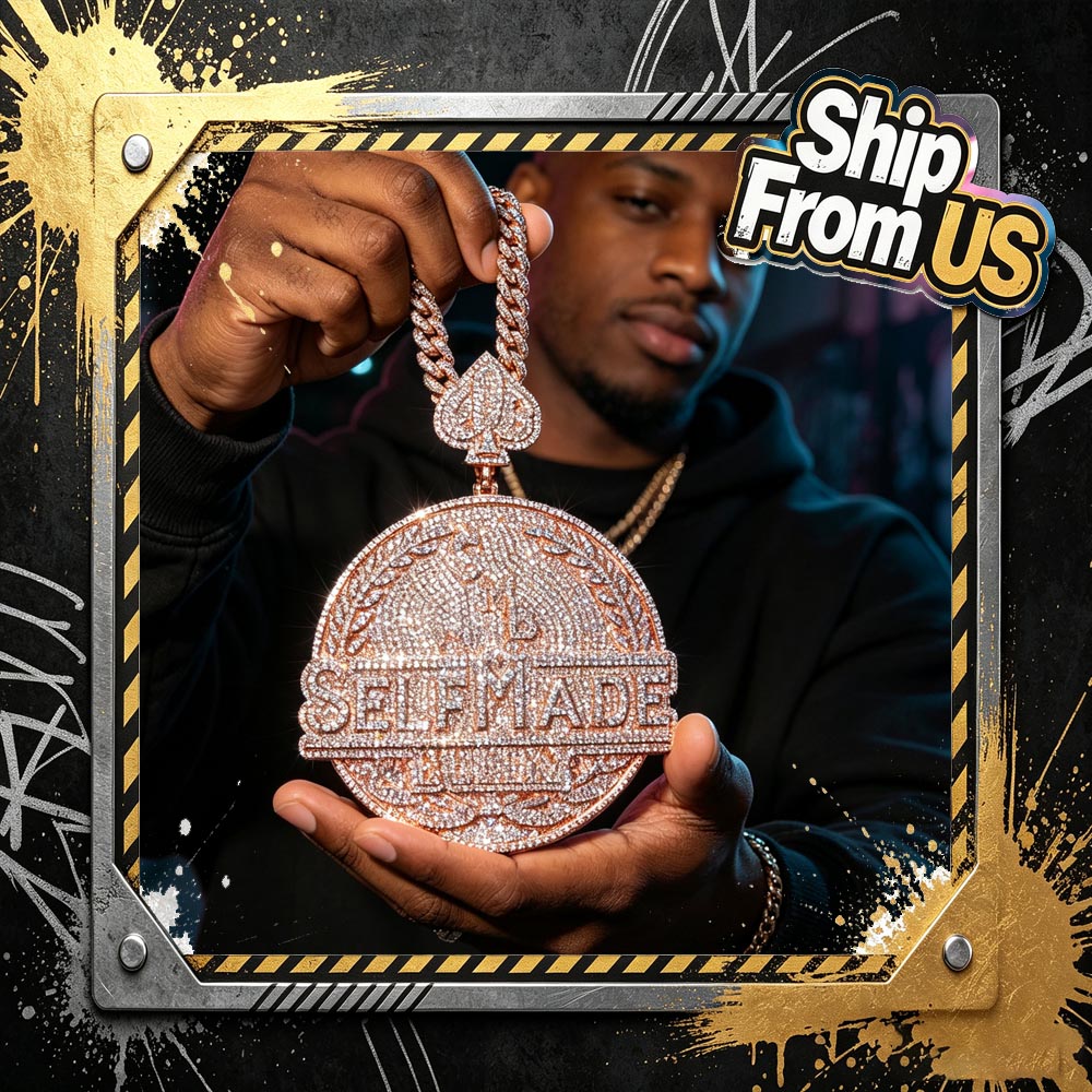 Liontin Hip Hop Blingbling Ice - Men Accessories Pendant ulasan dan harga
