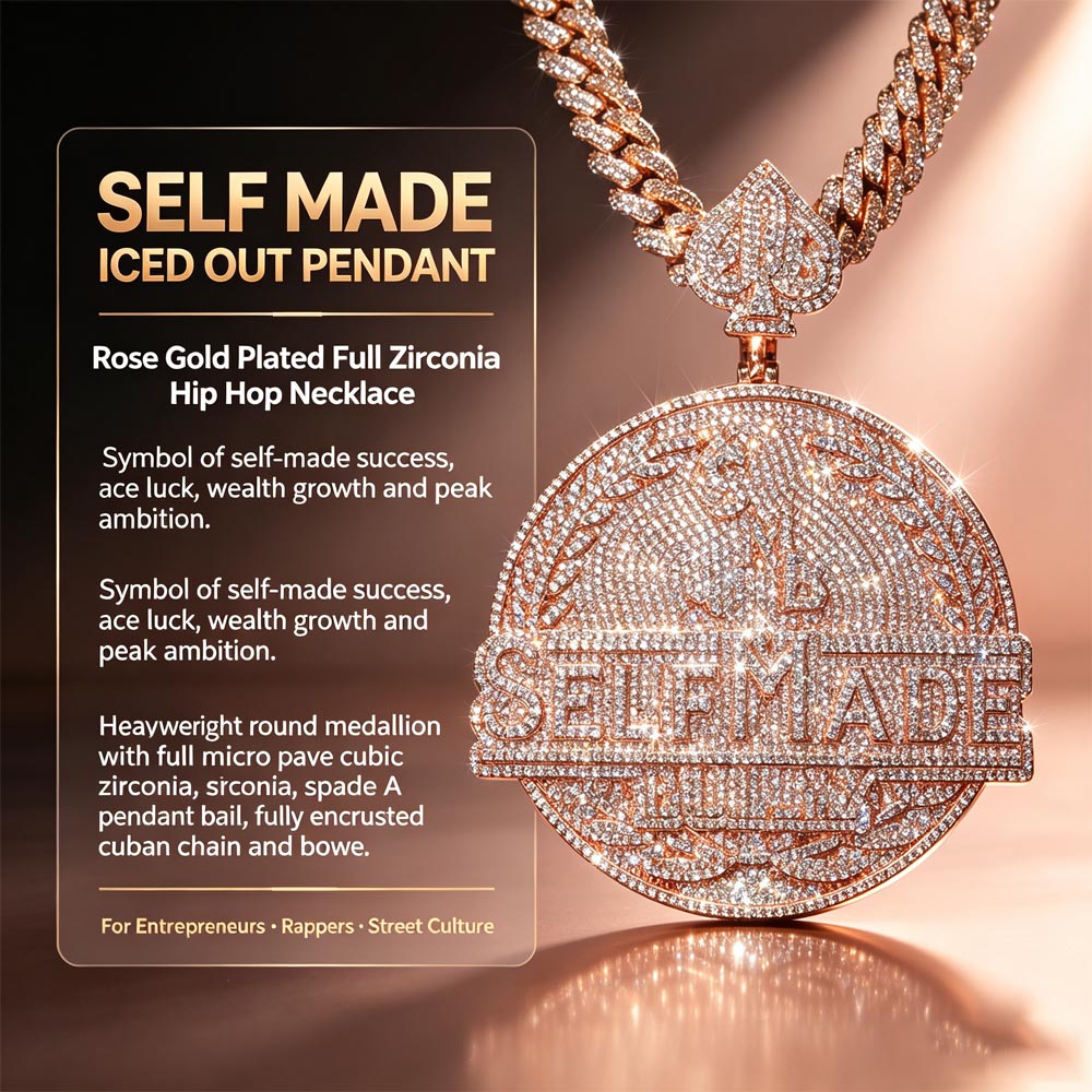 Liontin Hip Hop Blingbling Ice - Men Accessories Pendant ulasan dan harga