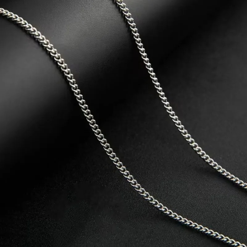 Kalung Rantai Kuba Pria 2mm Se - Men'S Accessories Trending ulasan dan harga