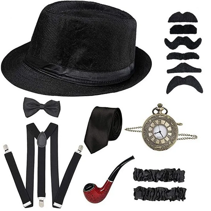 Alat Peraga Pesta Pria Tema 19 - Men'S Accessories In The 1920S ulasan dan harga