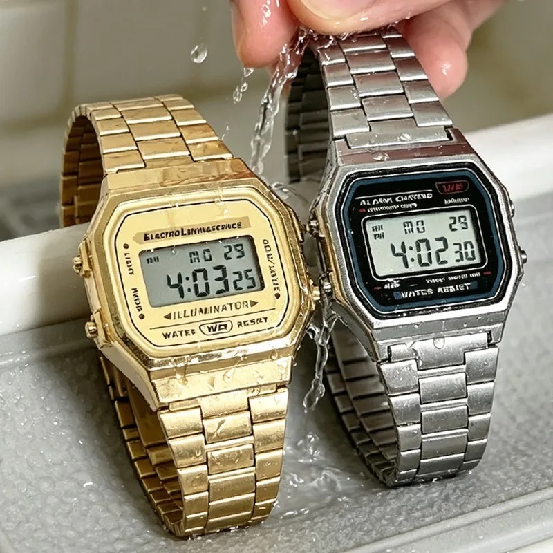Jam Tangan Mewah F91W Tali Baj - Men'S Accessories Display ulasan dan harga