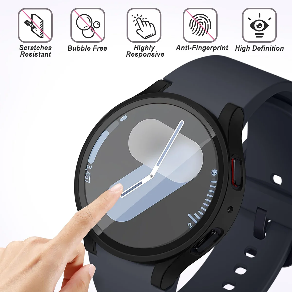 Tali silikon + casing untuk Sa - Men Accessories Website ulasan dan harga