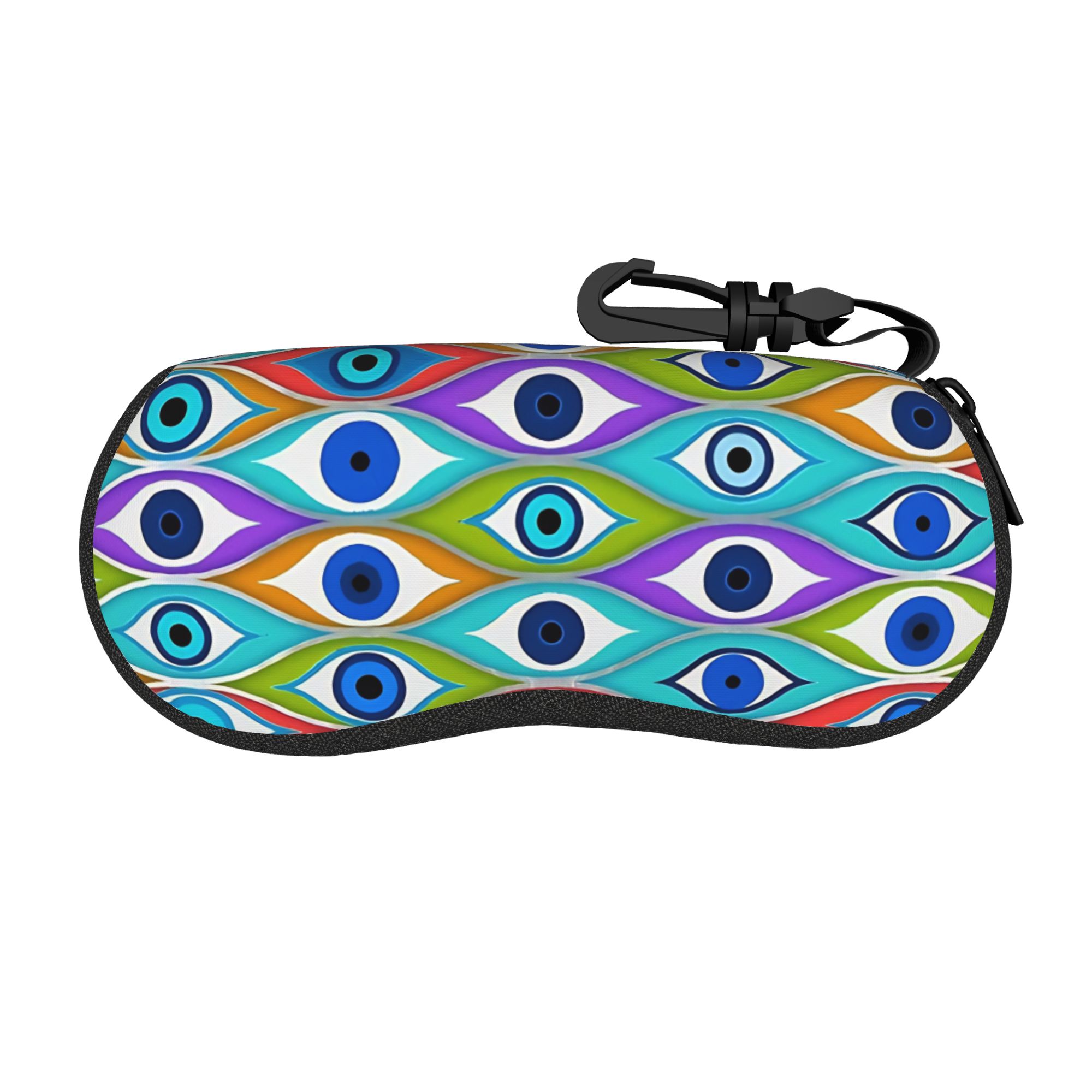 Kotak Kacamata Pola Pelindung  - Men Accessories Evil Eye ulasan dan harga