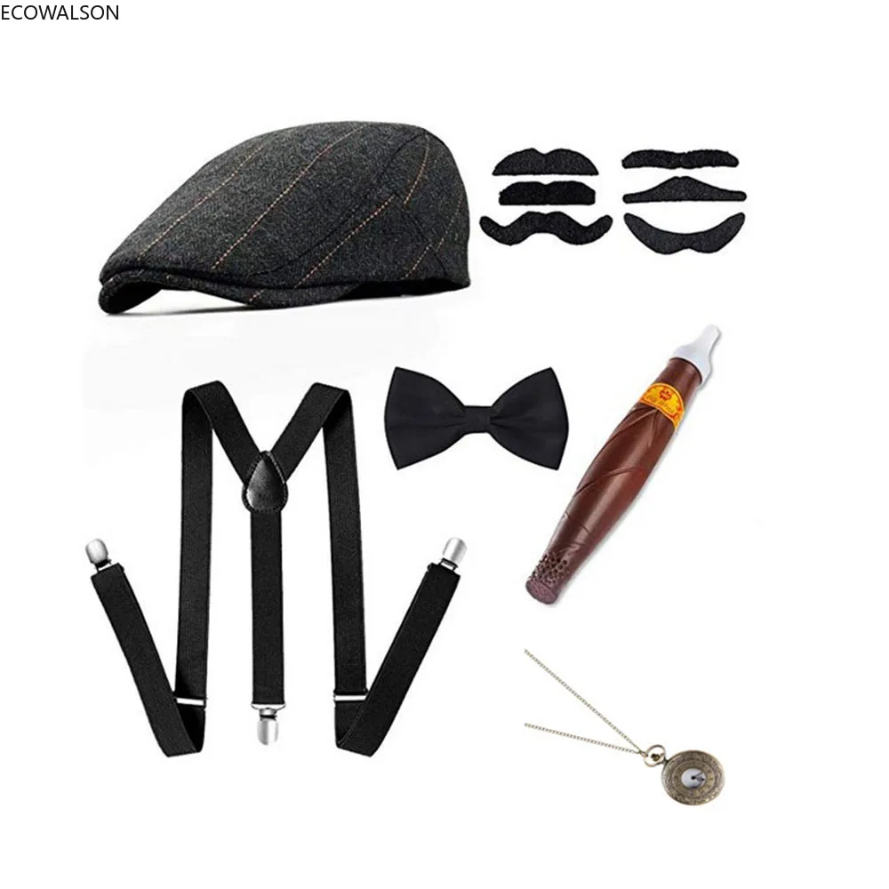 5 Buah Set Aksesori Pakaian Pa - Men'S Accessories In The 1920S ulasan dan harga