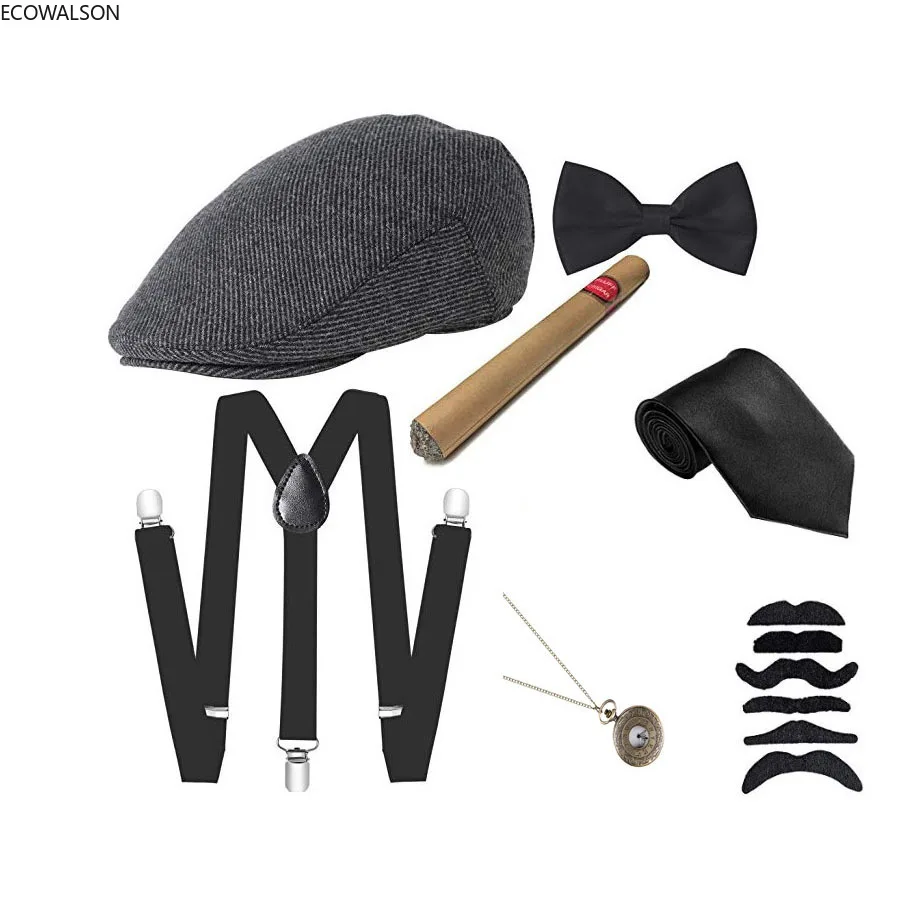 5 Buah Set Aksesori Pakaian Pa - Men'S Accessories In The 1920S ulasan dan harga
