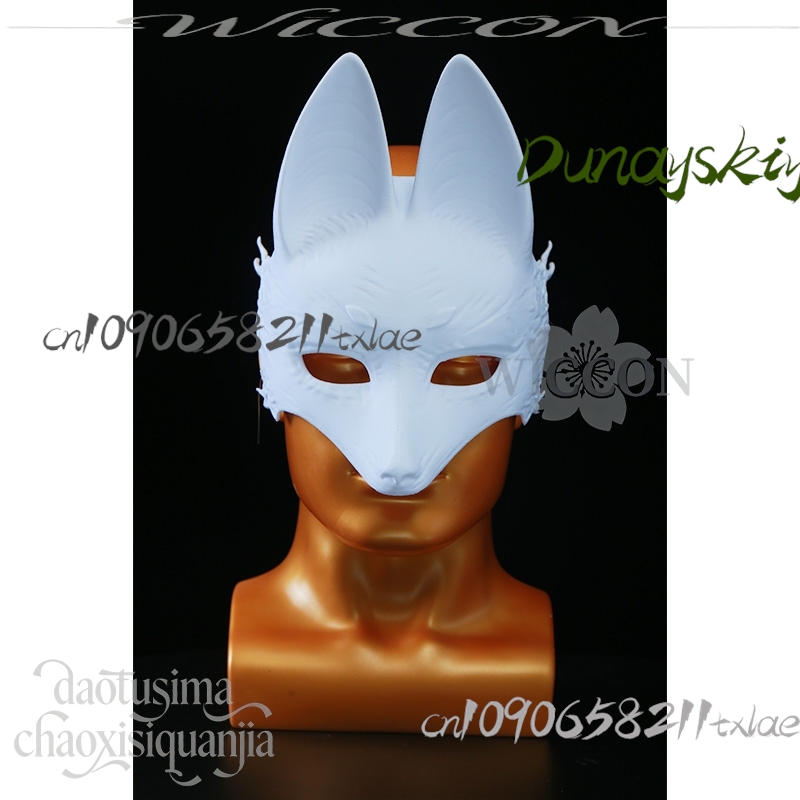 Topeng Serigala Kotoyuki Cospl - Men Accessories For Suit ulasan dan harga
