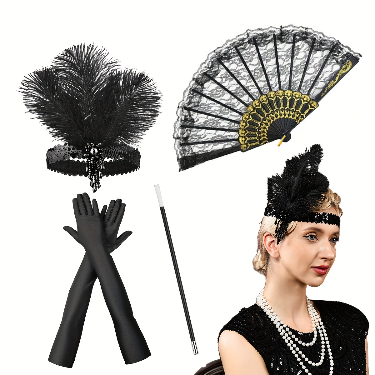 Set Pakaian Retro Anak-anak Pr - Men'S Accessories In The 1920S ulasan dan harga
