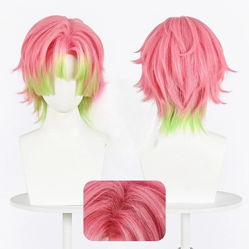 Wig Cosplay Kanroji Mitsuri Ra - Men Accessories For Suit ulasan dan harga
