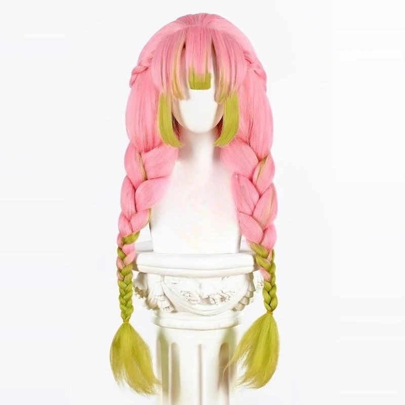 Wig Cosplay Kanroji Mitsuri Ra - Men Accessories For Suit ulasan dan harga