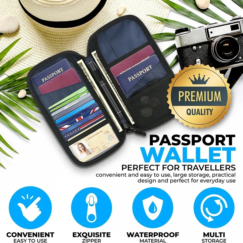 Dompet Sampul Paspor Perjalana - Men'S Accessories Wallet ulasan dan harga