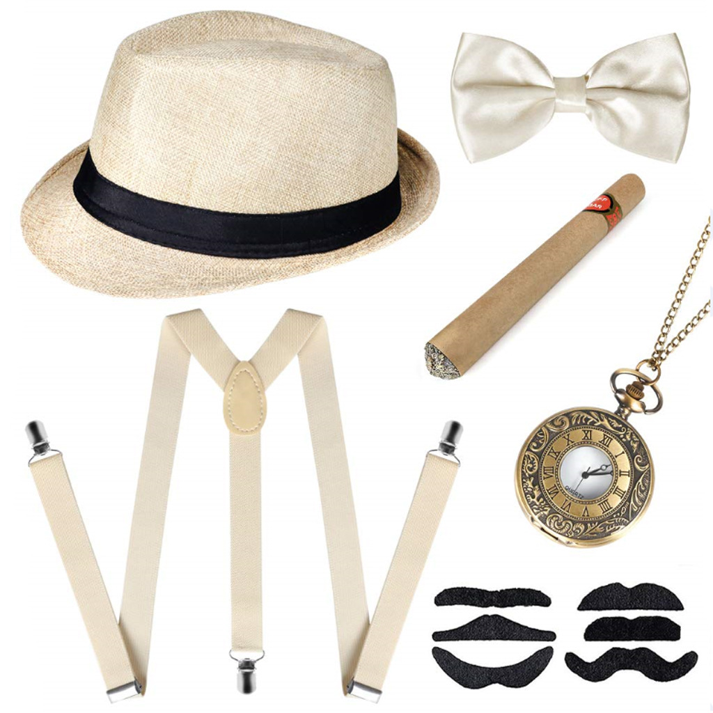 1920S Aksesori Gatsby besar pr - Men'S Accessories In The 1920S ulasan dan harga