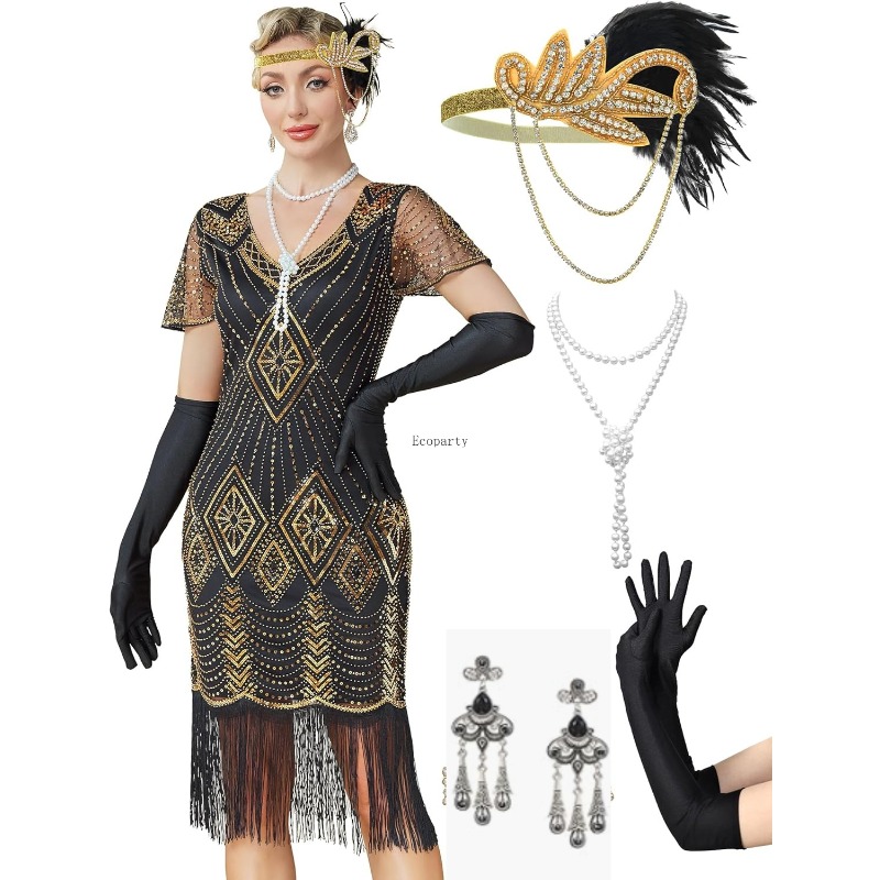Gaun 20an Era 1920-an untuk Wa - Men'S Accessories In The 1920S ulasan dan harga